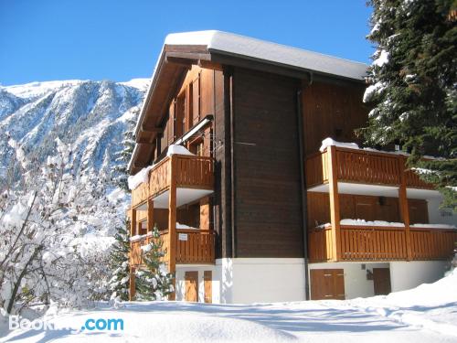 Grand appartement avec deux chambres. Blatten bei Naters à vos pieds