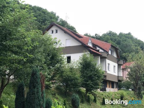 Wohnung mit Terrasse. Klimaanlage!