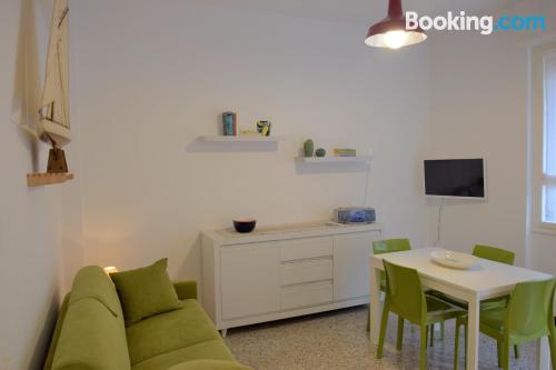 Apartamento de un dormitório numa posição central em Rapallo.