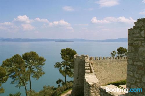 Idéal! Castiglione Del Lago à vos pieds!