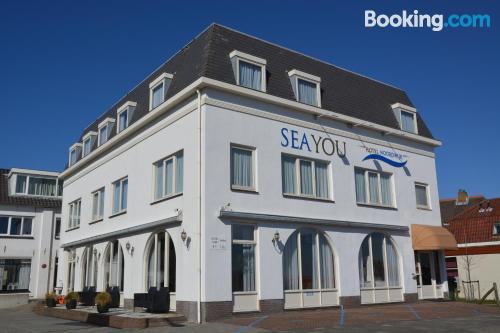 Place for two people in Noordwijk Aan Zee with terrace