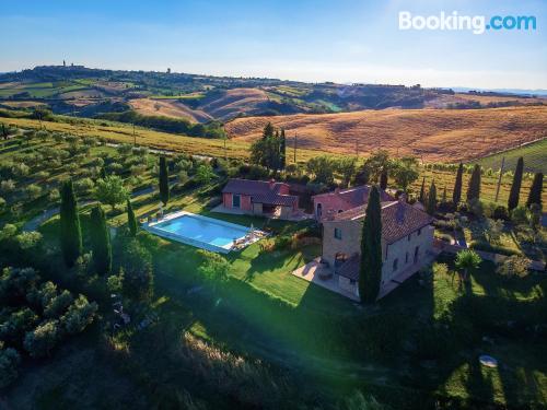 Pratique appartement. Pienza à vos pieds