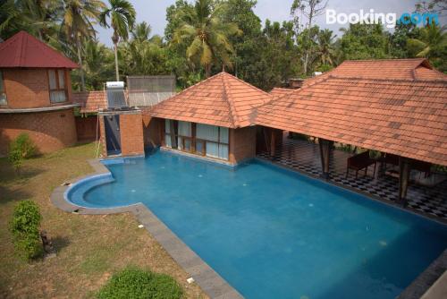 Ferienwohnung mit internet. In Kumarakom.