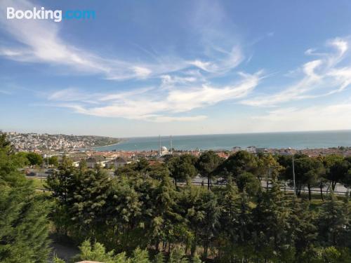 Appartement à Istanbul. Terrasse!.