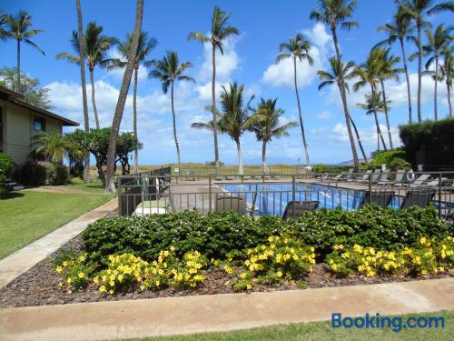 Apt mit Terrasse. In Kihei