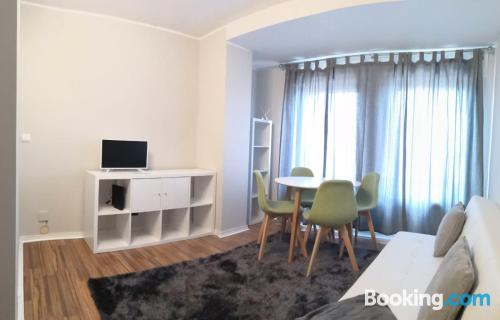 One bedroom apartment in Porto with heating