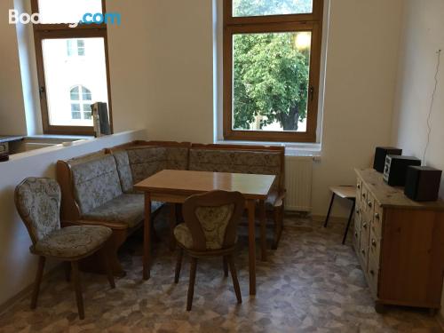 Apartamento de 60m2 en Freiberg con wifi.