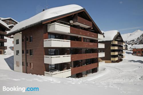 Apartamento com terraço, ideal para duas pessoas