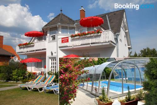 Apartment with terrace and pool