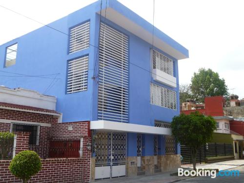 Apartamento con terraza y wifi en Xalapa para dos personas
