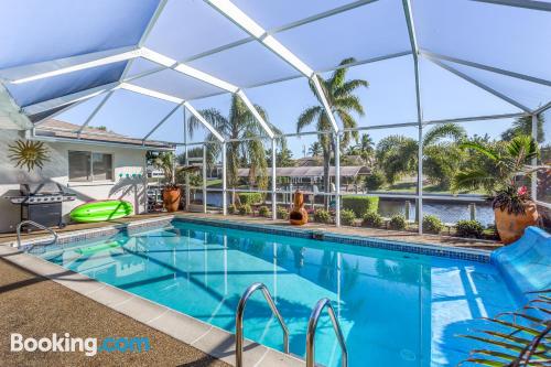 Home with pool. Cape Coral is waiting!