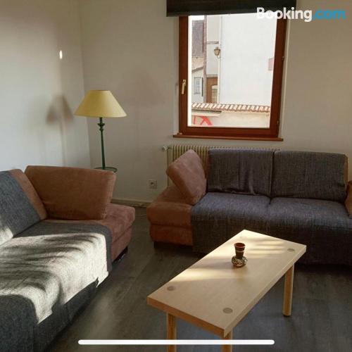 Apartamento em Blaesheim. Pequeno e no melhor endereço.