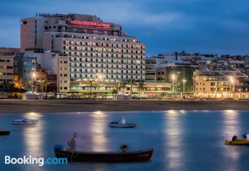 Klein appartement in Las Palmas de Gran Canaria. Terras!