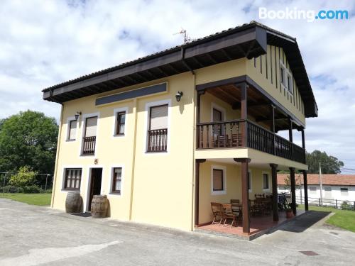 Home with terrace in Llanes.