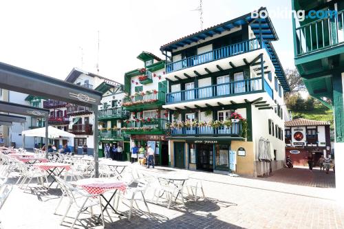 Wohnung mit heizung. In Hondarribia