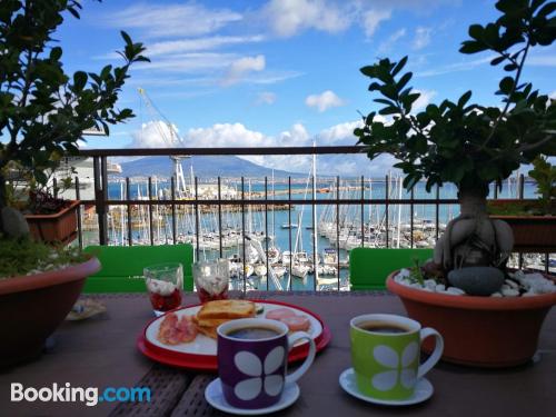 1 bedroom apartment in Castellammare Di Stabia. Air-con!