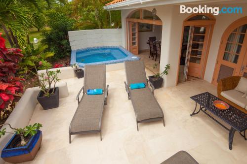 Ferienwohnung mit terrasse, ideal für familien.