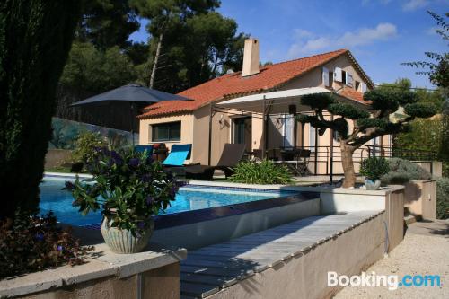 Home in Sanary-sur-Mer great for families.