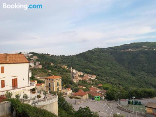 Place for families in Torchiara. Animals allowed.