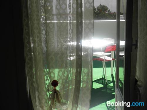 Terrace and wifi apartment in Scafati. Child friendly