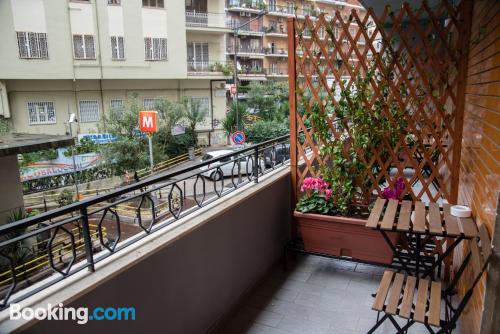 Apartment for two in Naples with air-con