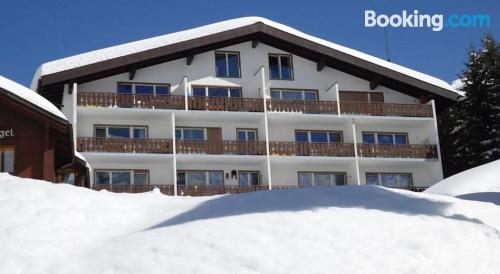 Place in Saas-Fee good choice for 6 or more.