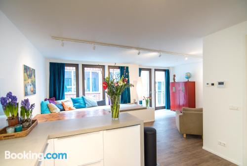 Appartement avec wifi et terrasse à Amsterdam.