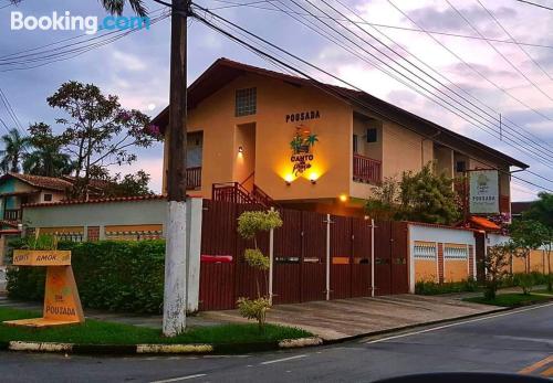 Apartamento com terraço em Bertioga