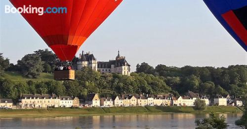 Appartement met verwarming. Welkom bij Chaumont-sur-Loire!