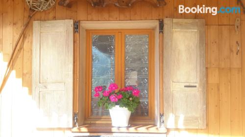 Place with terrace in downtown of Vaujany