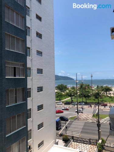 Appartement de 28m2 à Santos. Terrasse!.