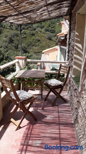 Place with terrace in Collioure.