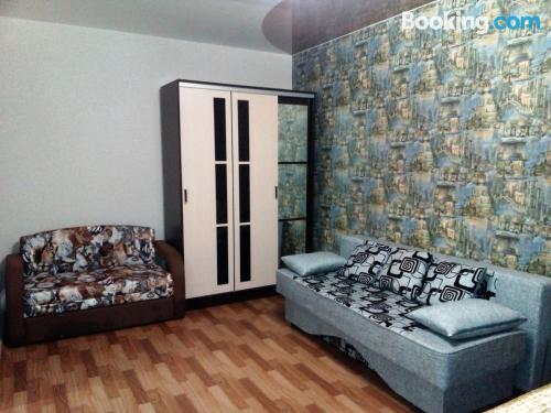 Apartamento de 35m2 em Kirovsk. Perto de todas as atrações!