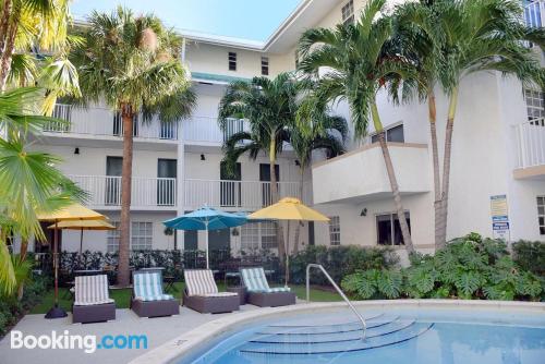 Appartement avec piscine. Parfait!