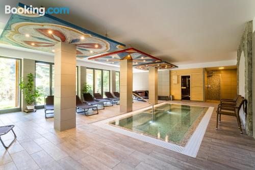 Apartamento con piscina en buena ubicación de Visegrad.