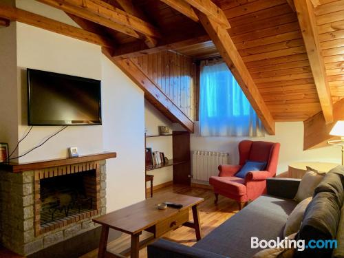 Two rooms home in Benasquein central location.