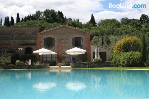 Ferienwohnung in San Gimignano. Für Familien