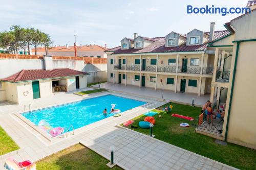 Two bedroom place in Pataias. Swimming pool!