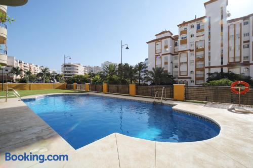 Apartment with air in superb location of Estepona.