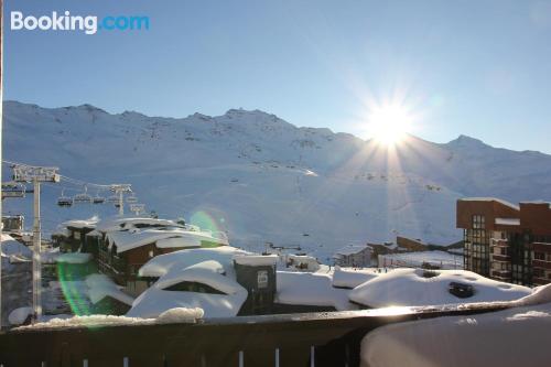 Spacious place in Val Thorens in superb location