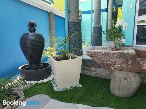 Apartamento en La Digue con terraza.