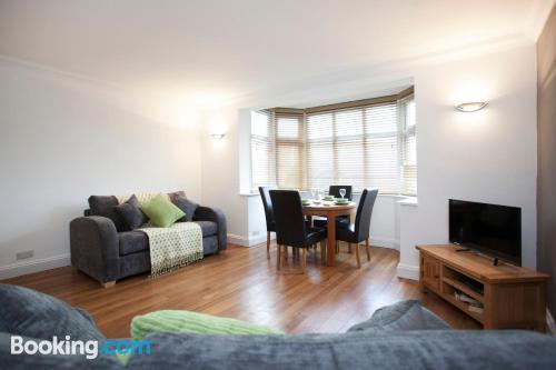 Apartamento de 84m2 em Nottingham. Internet!