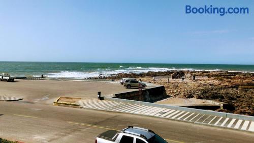 In Punta del Este. Swimming pool!