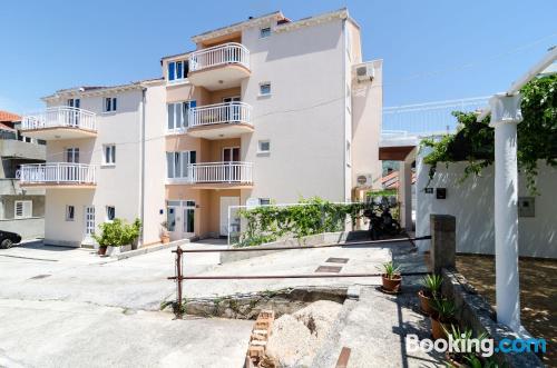 Appartement avec terrasse pour couples.