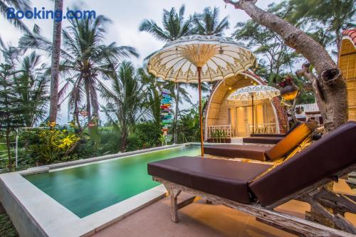 Appartement avec piscine et terrasse à Payangan.