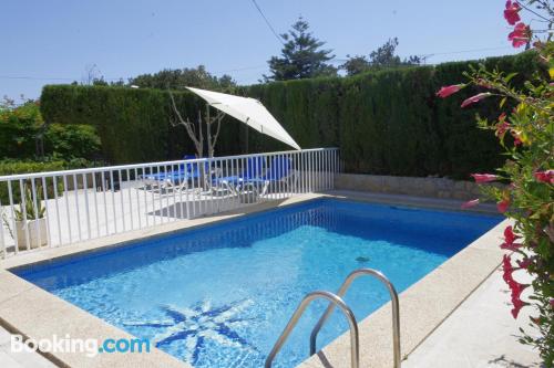 Appartement avec piscine. Parfait!