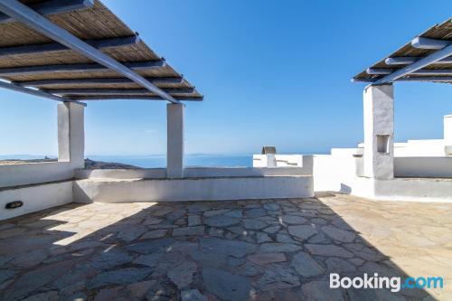 Apartment with terrace. Arnados is yours!