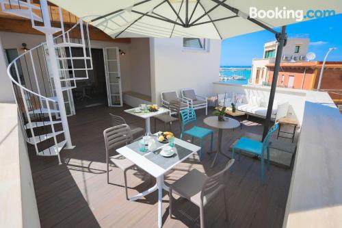 Appartement animaux acceptés à Castellammare Del Golfo. Terrasse et Wifi!