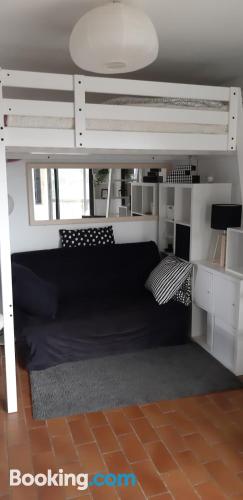 25m2 wohnung in Six-Fours-les-Plages. Heizung und internet.