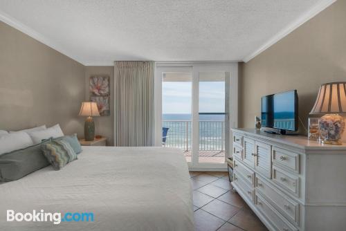 Ferienwohnung in Seagrove Beach. Balkon!